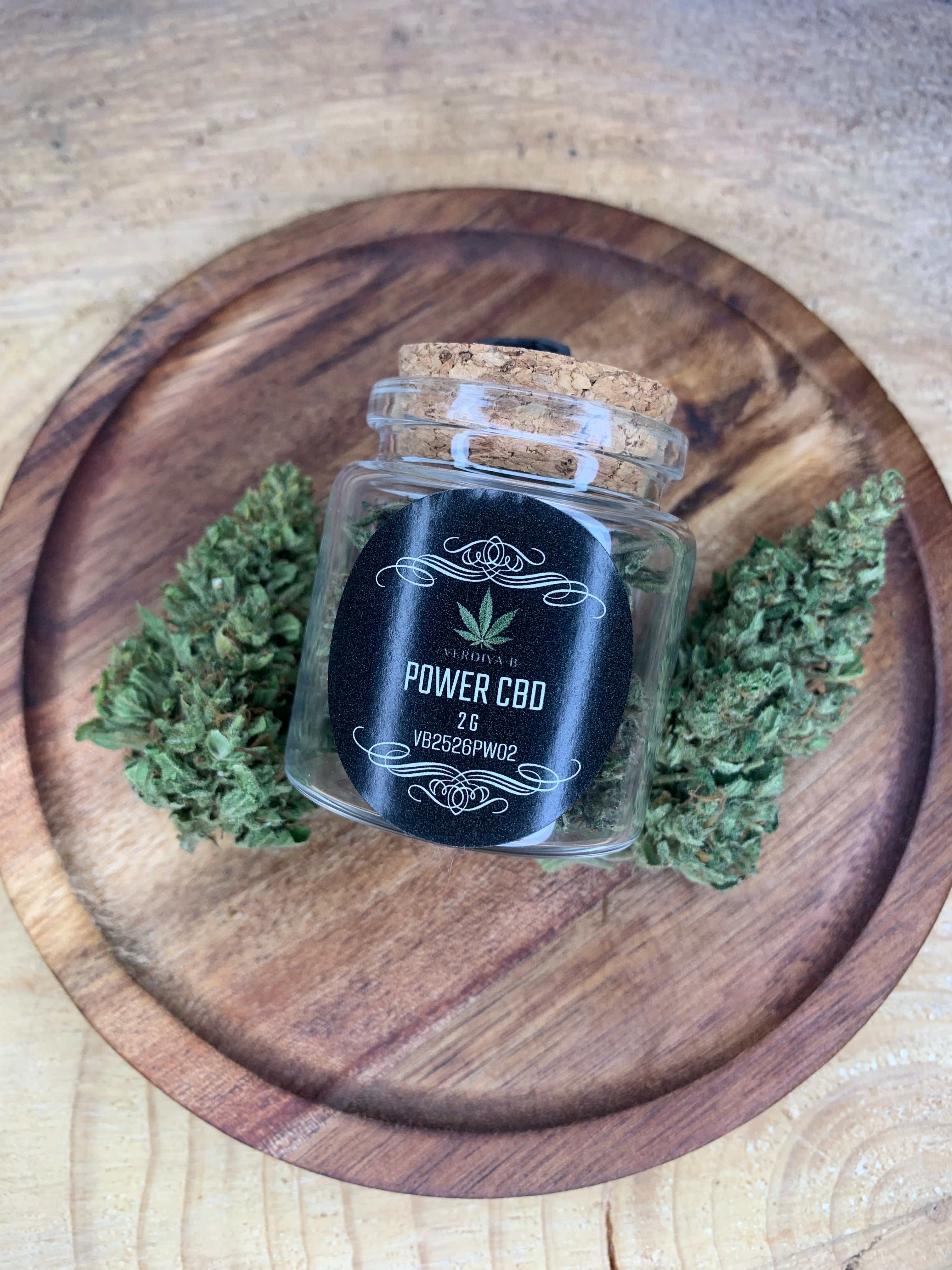 Fleursde CBD bio POWER 2 grammes