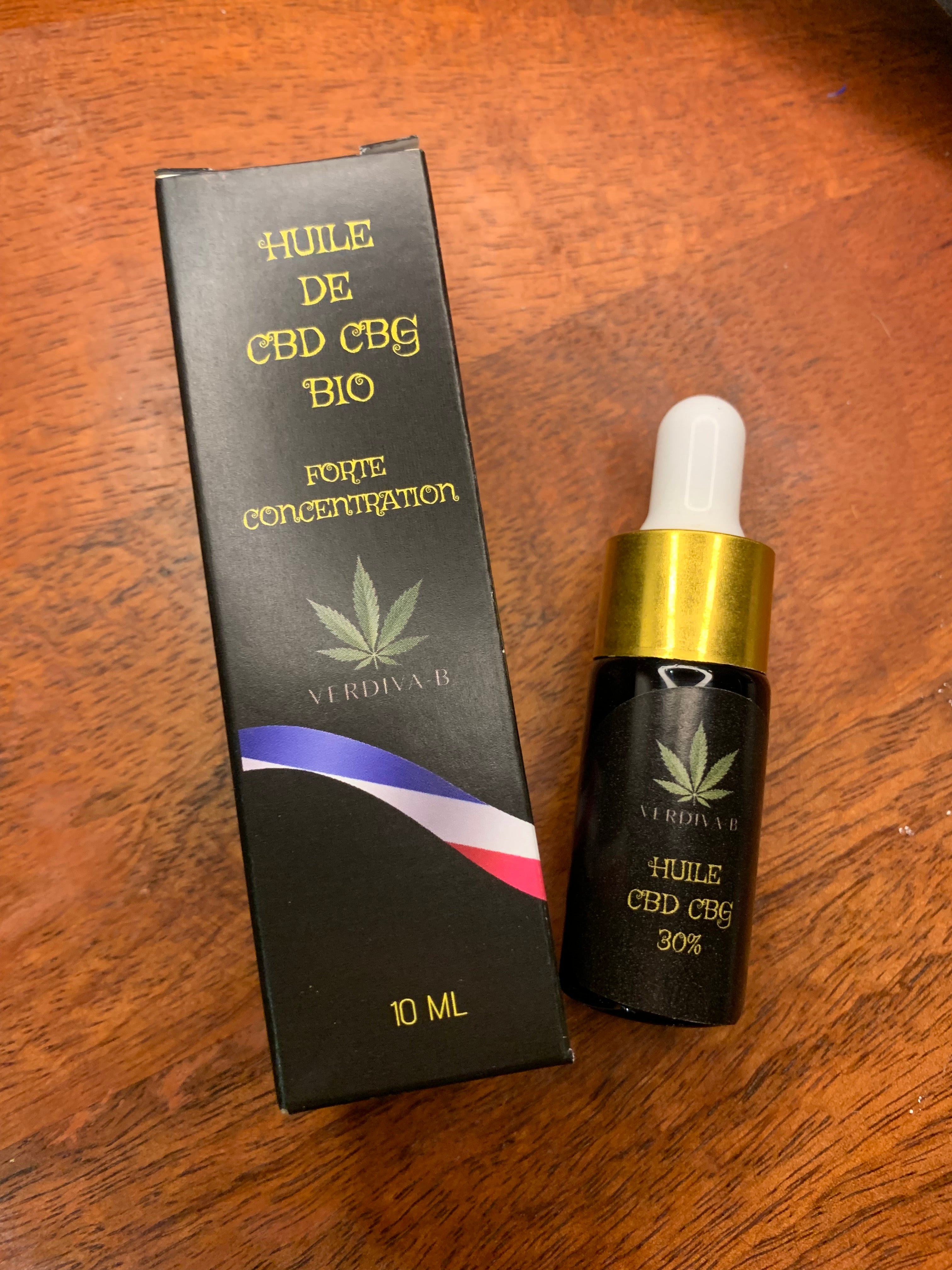 Huile de CBD CBG haute concentration